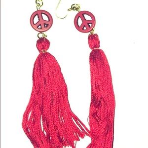 Boho tassel earrings
